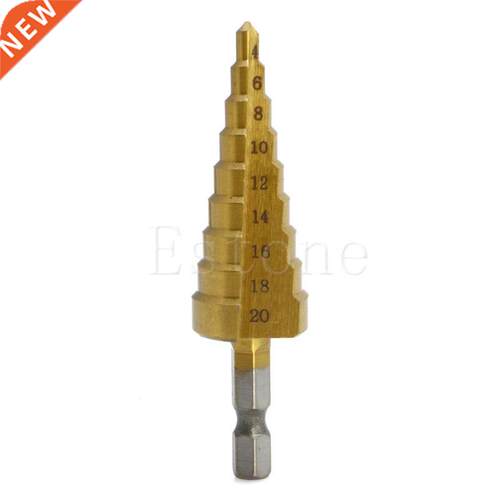HSS Steel Step Cone Titanium Drill Bit Hole Cutting Tool 4-1