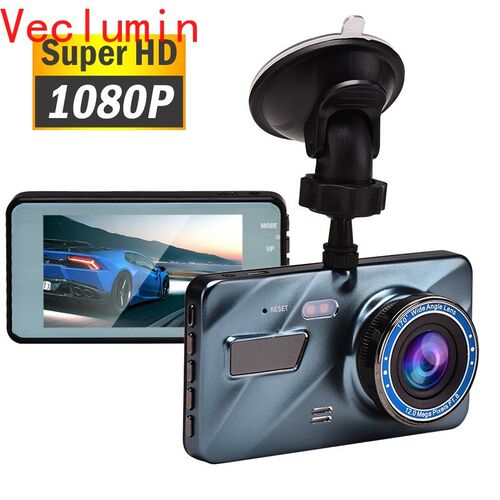 4 Inch Dash Cam New Dual Lens Car DVR Camera Full HD 1080P