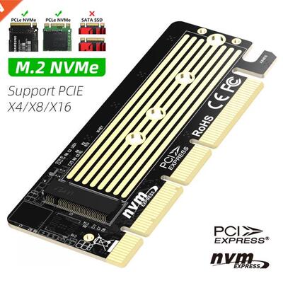 PCIE to M2 Adapter M.2 PCI-E NVMe SSD to PCI Express 3.0 X4/