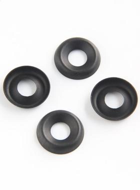 Pack of 100 Black Oxide Finish Countersunk Finishing Washer