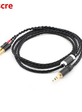 8 Cores 3.5mm Stereo Plug Audio Upgrade Cable for Meze 99 Cl