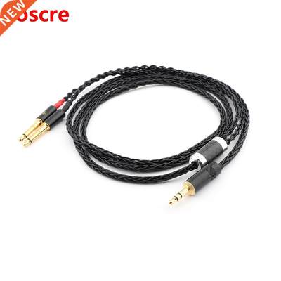 8 Cores 3.5mm Stereo Plug Audio Upgrade Cable for Meze 99 Cl