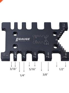 High Precision Tenon Caliper Meter Card Metric Imperial Carp