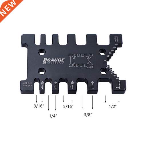 High Precision Tenon Caliper Meter Card Metric Imperial Carp