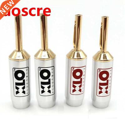 XLO banana 24K gold plated connectors Banana plug for speake