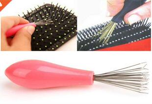 Practical Hair Care Styling New Hair Brush Comb Cleaner Embe