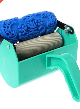 Pattern Brush Decorative Texture Roller with Embossed Plasti