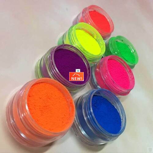7 colors Mix/set Neon Loose Powder Eyeshadow Pigment Matte