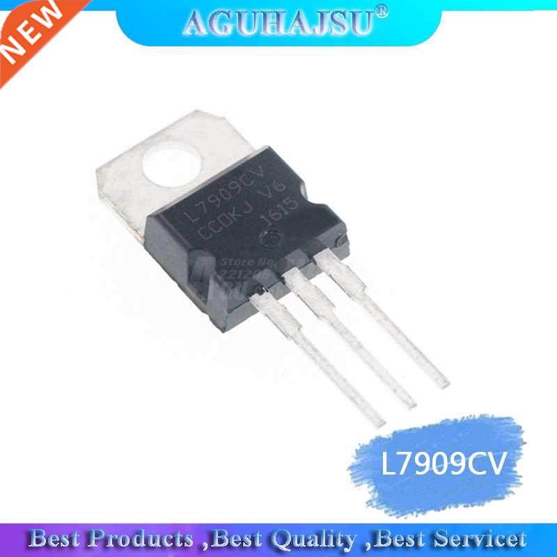 10pcs/lot 7909 L7909 L7909CV TO-220 9V / 1.5A three-terminal