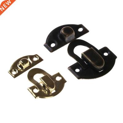 4 pcs Jewelry Chest Box Suitcase Case Trunk Buckles Toggle H