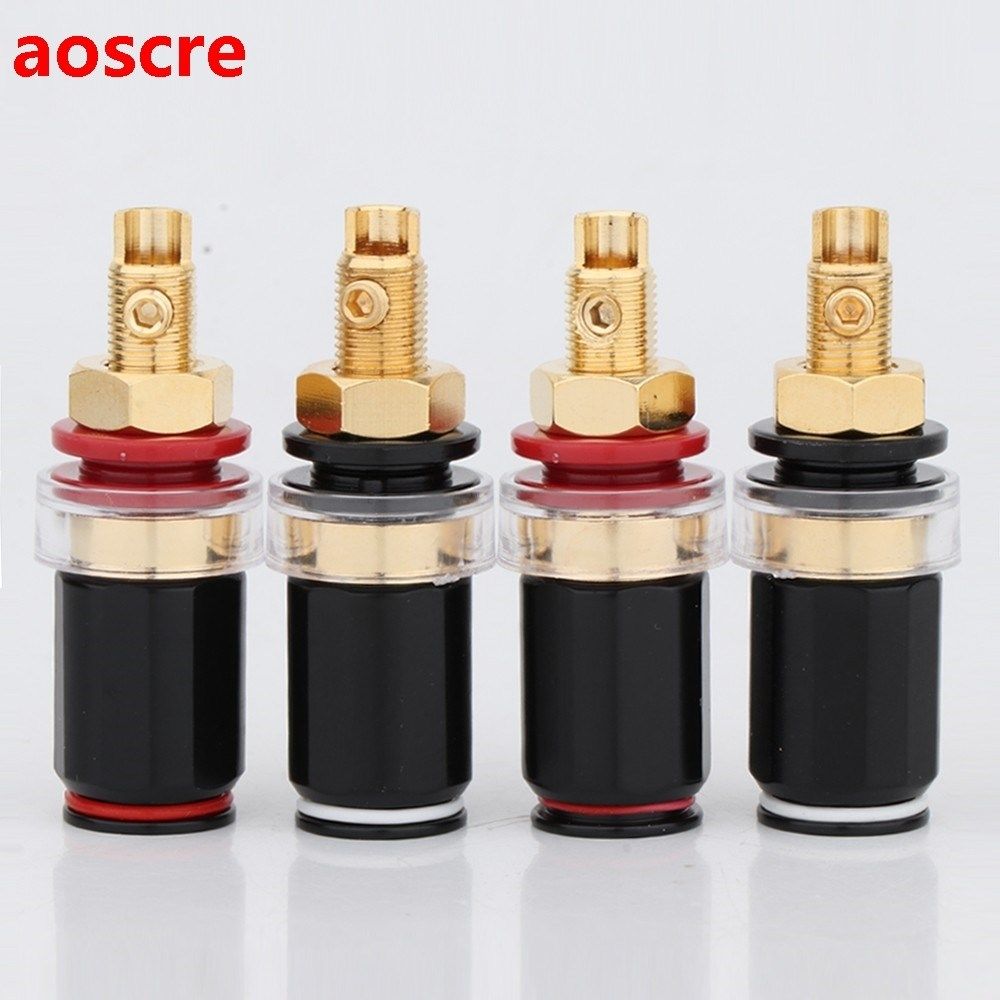 Preffair BP1102 Gold Plated 4MM Banana Plug Terminal Binding