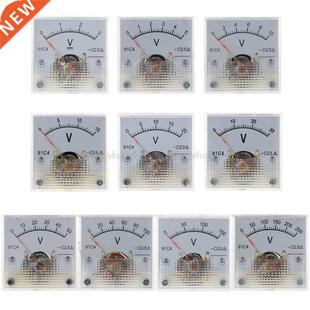 New 91C4 DC Voltmeter Analog Panel Voltage Meter Mechanical