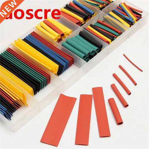 New Arrival 328Pcs 8 Sizes Polyolefin Assorted 2:1 Heat Shri