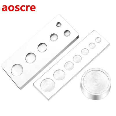 DIY Metal Leather Tool Die Punch Hole Snap Rivet Button Sett