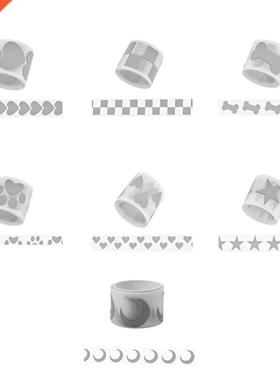 Stars Reflective Tape High Viscosity Washable Footprints Dec