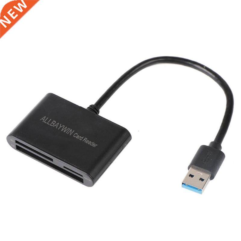 USB Memory Card Reader Hub 3 in 1 USB 3.0 Adapter with USB 3