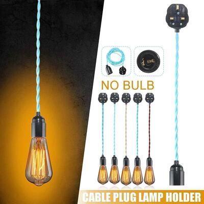 E27 Lamp Bases Holder E27 Socket Vintage Retro Edison Bulb H