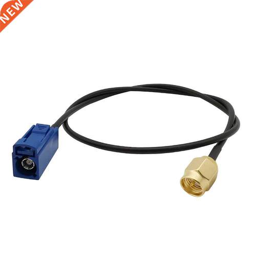 SMA Male Plug to Fakra C Female Jack Connector RG174 Cable P