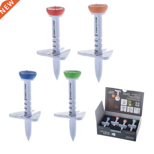 New 4Pcs/Set Golf Double Tee Step Down Golf Ball Holder Plas