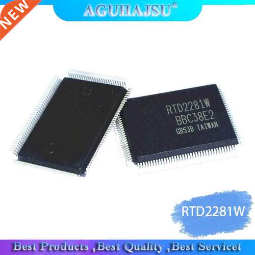 1PCS RTD2281W RTD2281 RTD2281RW RTD2281DW QFP integrated