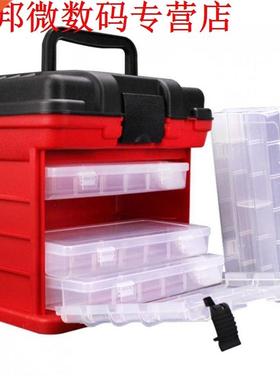 26x15x25cm 4 Layer Portable Carp Fishing Tackle Boxes Fishin
