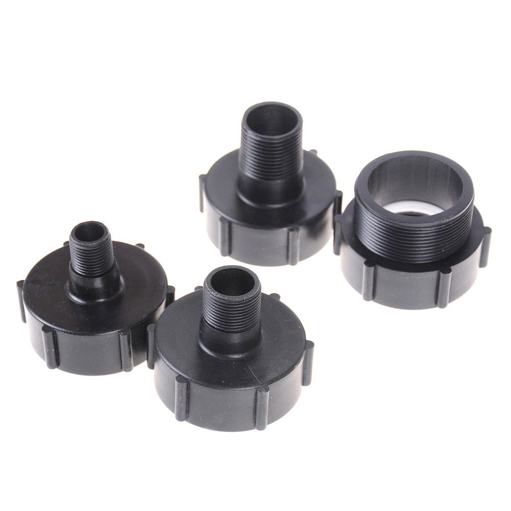 4styles gallon ibc tote tank drain adapter coarse thread gar