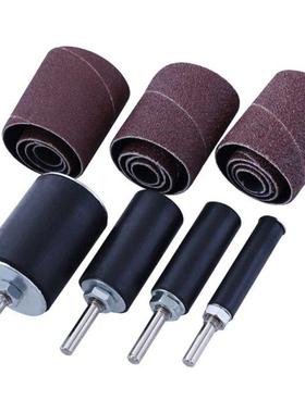 Sanding Drum Set #60#80#120 Grit with 6.35mm- 12.7mm Sanding