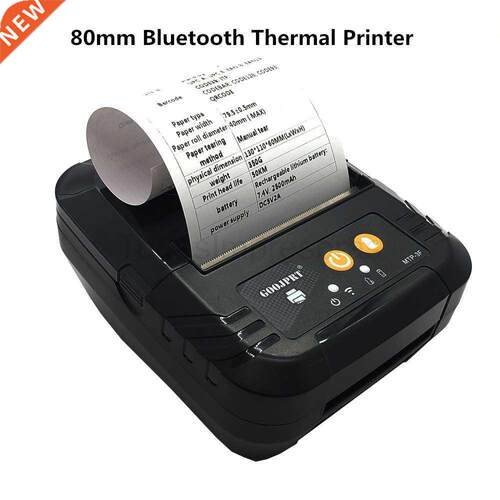 80 Paper Wireless Portable Bluetooth Receipt Tl Print