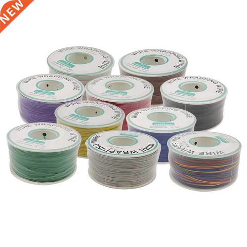 250Meter 30AWG Electrical Wrapping Wire Cable Line Tinned Co