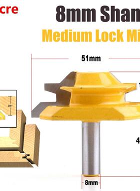1PC 8mm Shnk 45 Degree - Up to 3/4