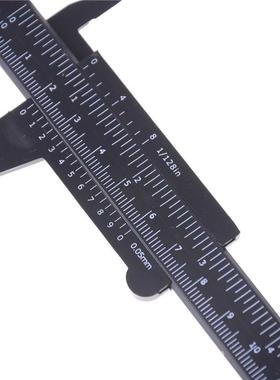 6 Inch 150mm Plastic Ruler Sliding Gauge Vernier Caliper Jew