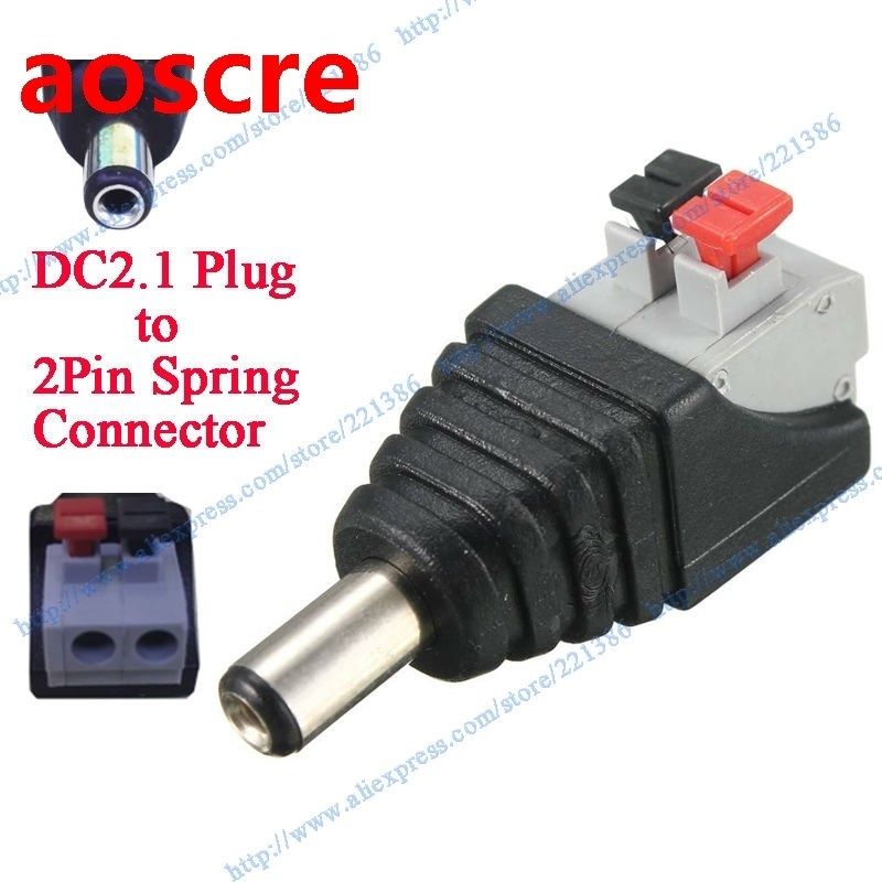 Free Shipping 50pieces / lot  DC male Power Jack Connector P