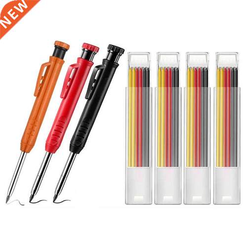 Solid Carpenter Pencil Set Woodworking Mechanical Pencil Ref