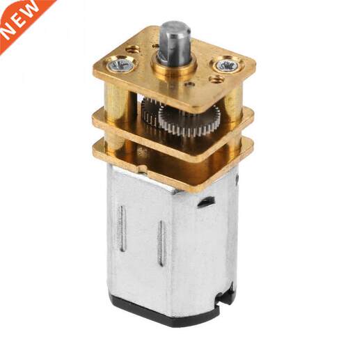 New Mini Metal DC 3-6V Low Speed Motor with Copper Gearing f