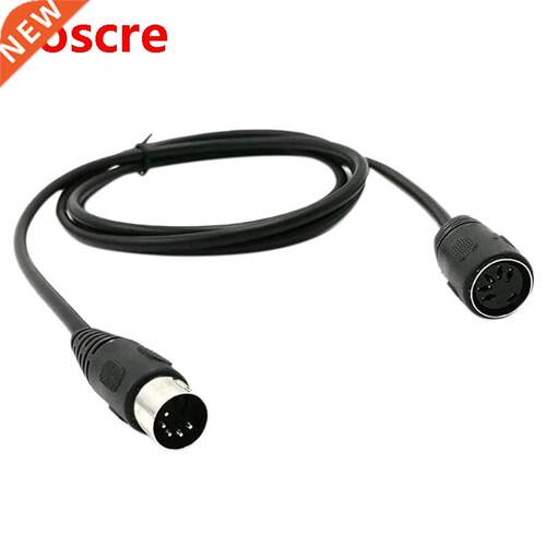 MIDI 5Pin Extension Cable,MIDI 5-Pin DIN Male to Female Audi