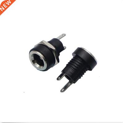 10PCS DC022B DC Power Supply Jack Socket Female Panel Mount