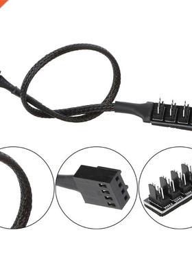 Coolng Fan Host Case PC Cooler Fan Power Cable 1 Female To