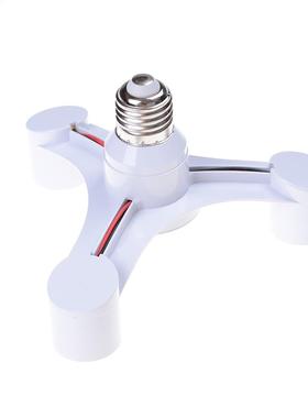 3 In 1 E27 to E27 LED Lmp Bulbs Socket Splitter dpter Hol