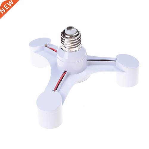 3 In 1 E27 to E27 LED Lmp Bulbs Socket Splitter dpter Hol