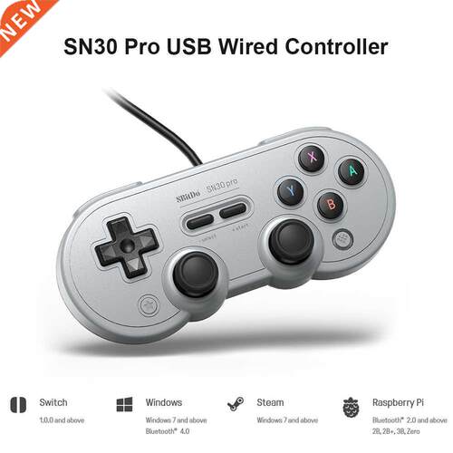 Switch Console Wireless Gamepad Video Game USB 8Bitdo SN0 P