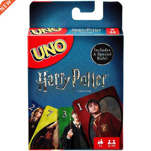 Mattel Games UNO Harry Potter Family Funny Entertainment Bo
