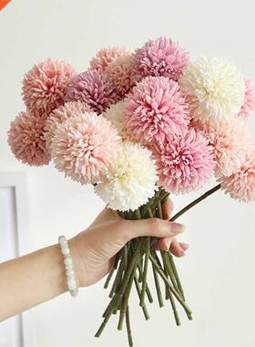 1/3/5PcsBunch Artificial Flower Bouquet Silk Dandelion Flowe