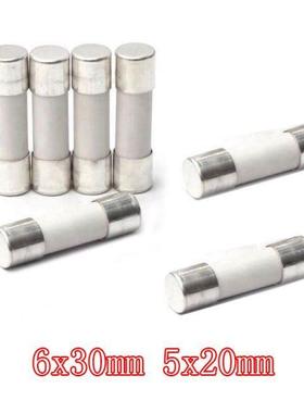 10pcs Fast blow Ceramic Fuse 5mm x 20mm 6x0 T 0.5A 1A 2A