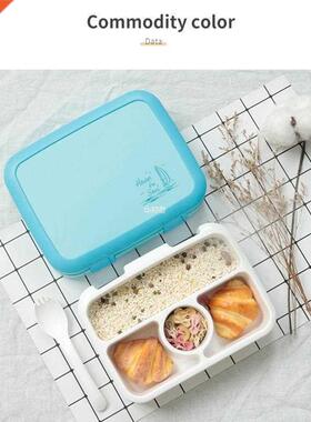 Portable Kids Lunch Box Five Grid Food Container Microwave S