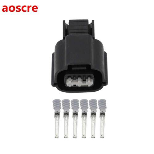 6 Pin automotive connector female connector terminal connect