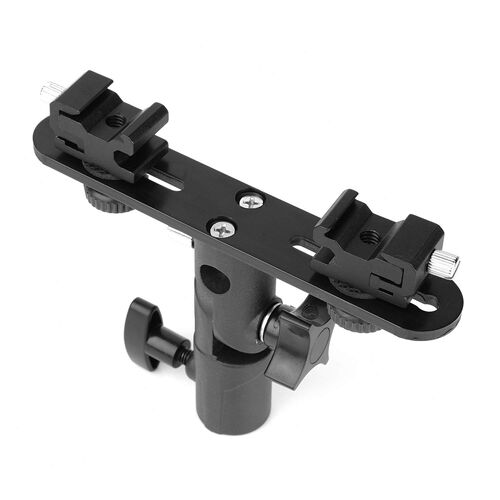 Flash Bracket Shoe Speedlight Stand Umbrella Holder Light St