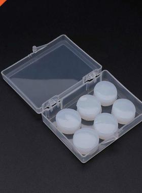 6PCS Earplugs Protective Ear Plugs Silicone Soft Waterproof