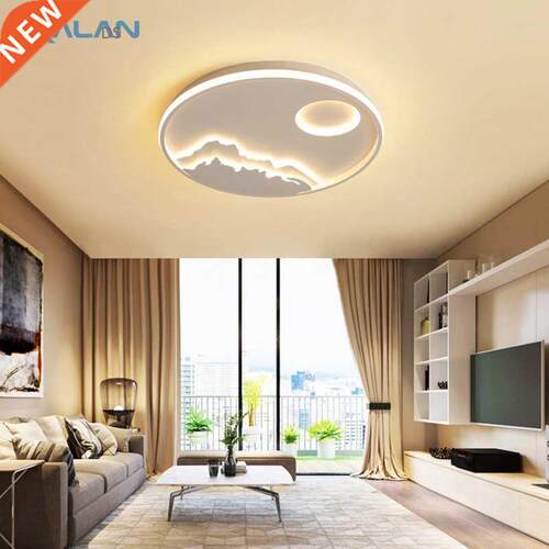IRALAN Ceiling light led Sun on Mountain Living room dining