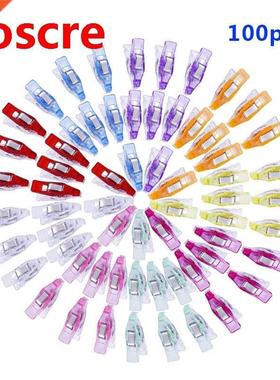 Patchwork 100 Pcs Plastc Multpurpose Craft Clothng Cl