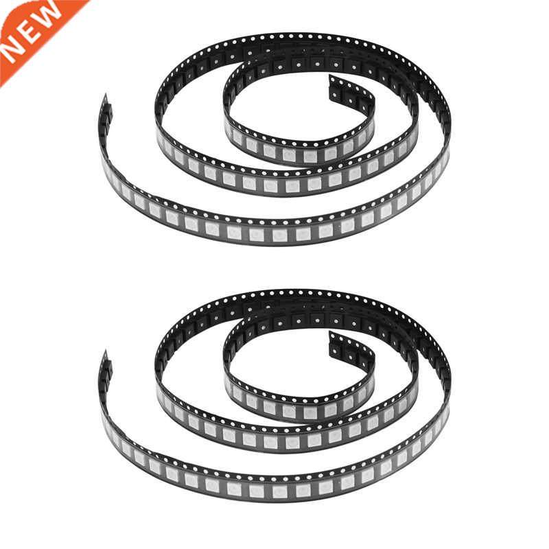 200PCS WS2812B RGB LED Chip 5050SMD White PCB WS2812 Individ